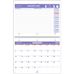 At-A-Glance 2024 17.75" Monthly Desk Calendar PM170-28-24
