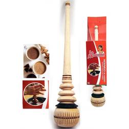 Artisanal Mexican Molinillo Whisk Hot Chocolate Frother Stirrer Madera