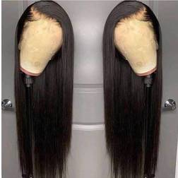 Andria Lace Front Straight Wig 24 inch Natural Black