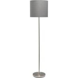 Simple Designs Drum Floor Lamp 58"