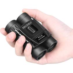 Brigenius 8x21 small binoculars, compact binoculars for adults kids 8x21 mini