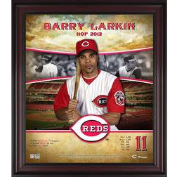 "Barry Larkin Cincinnati Reds Framed 15" x 17" Hall of Fame Career Profile"