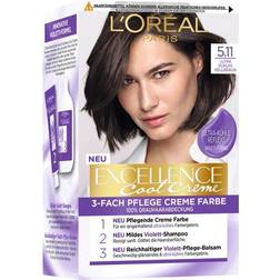 L'Oréal Paris Collection Excellence Cool Creme Haarfarbe 5.11 Ultra kühles Hellbraun