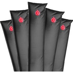 Pool Mate 10 ft. Black Single-Chamber Heavy-Duty Tubes for Winter Swimming Covers 5-Pack