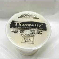 Cando TheraPutty Standard Exercise Putty, Yellow, X-Soft, 5 Pound