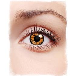 Horror-Shop Kontaktlinsen gelb/orange