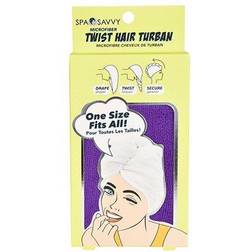 Spa Savvy Microfiber Twist Hair Turban 1 May