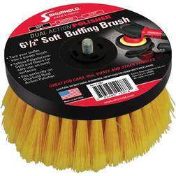 Shurhold 6.5" soft brush for dual action polisher