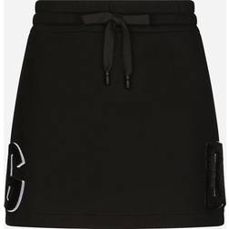 Dolce & Gabbana Dg Logo Skirt Black IT