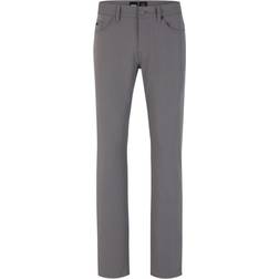 Hugo Boss Slim-fit jeans in performance-stretch anti-crease fabric grey x