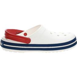 Crocs Crocband - White/Blue Jean