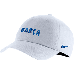Nike Women's White Barcelona Campus Adjustable Hat