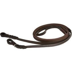 Da Vinci Flat Rubber Covered Reins with Buckle Ends