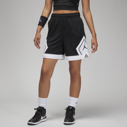 Jordan Sport Damenshorts mit diamantförmigen Akzenten Schwarz