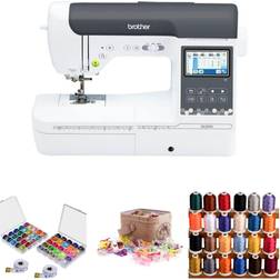 Brother SE2000 Sewing and Machine with LCD Display w/Sewing White