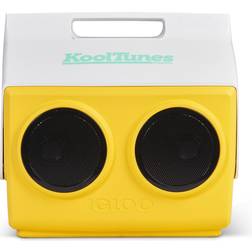 Igloo KoolTunes Boombox Cooler, 14 Qt Yellow