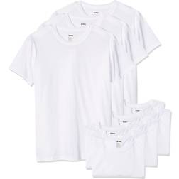 Soffe Men's Pack USA Poly/Cotton Military Tee, White