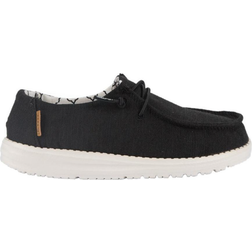Hey Dude Wendy Youth Linen - Black