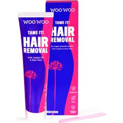 WooWoo Natural Tame It! In-Shower Hair Removal Cream Clean Intimate 6.8fl oz