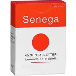 Senega 40 st Sugetablett