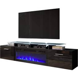 Meble Furniture Rova EF Black 75x19"