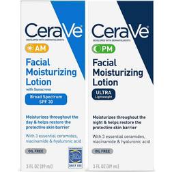 CeraVe Day & Night Face Lotion Skin Care Set