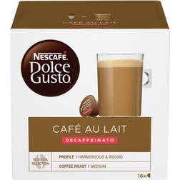 Nescafé Dolce Gusto Café Au Lait Decaffeinated 16st