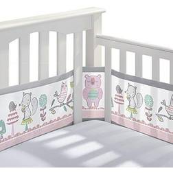 BreathableBaby Mesh Liner for Cribs, 4-Sides, Classic 3mm Forest Fun
