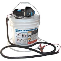 Jabsco Diy Oil Change System With Pump And 3.5 Gallon Bucket
