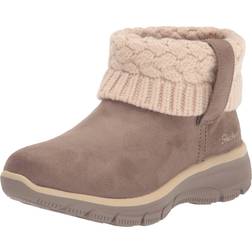 Skechers Women's Easy Going-Cozy Weather Ankle Boot, Taupe