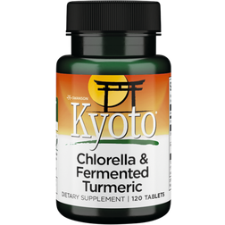 Swanson Kyoto Brand Chlorella & Fermented Turmeric Supplement Vitamin 120