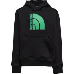The North Face Camp Pullover Hoodie Boys TNF Black Chlorophyll Green
