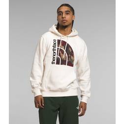 The North Face Jumbo Half Dome Long-Sleeve Hoodie for Men Gardenia White/Almond Butter