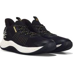 Under Armour Curry 3Z7 Basketball Shoes Black/Black/Metallic Gold