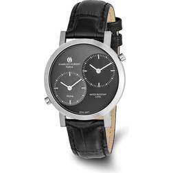 Charles Hubert Dual Time Leather