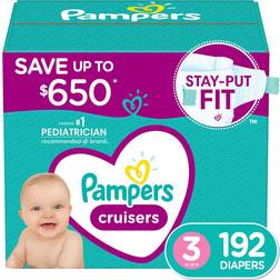 Pampers Cruisers Stay-Put Fit Diaper Size 3 7-13kg 192pcs