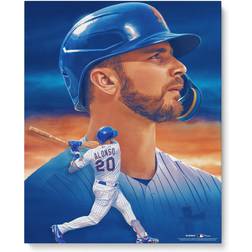 "Pete Alonso New York Mets Unsigned 16" x 20" Photo Print Designed by Artist Brian Konnick"