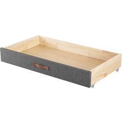 Underbed Drawer with 4 Wheels 32.9x5.8"
