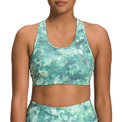 The North Face Women’s Elevation Bra - Lime Cream Grit Texture Print