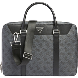 Guess Vezzola Smart 4g Logo Bag - Dark Grey