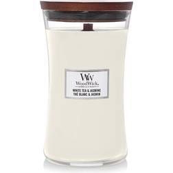 Woodwick White Tea & Jasmine Duftlys 609g