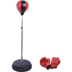 Homcom Punchingball-Set, rot/schwarz, BxHxL: x x