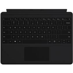 Microsoft surface pro keyboard black alcantara pair sur
