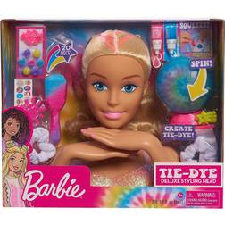 Just Play Barbie Tie Dye Deluxe Styling Head