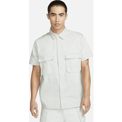 Nike Woven Military Short-Sleeve Button-Down Shirt