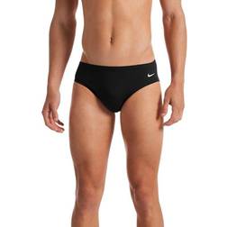 Nike swim men's poly hydrastrong solid briefs black