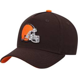 Outerstuff Youth Brown Cleveland Browns Pre-Curved Snapback Hat