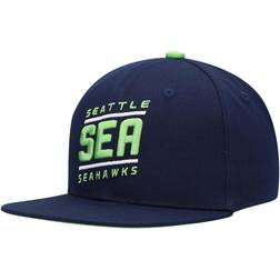 Outerstuff Youth College Navy Seattle Seahawks Team Code Adjustable Snapback Hat