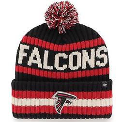 '47 Men's Black Atlanta Falcons Bering Cuffed Knit Hat with Pom