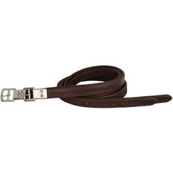 Toulouse Chocolate Stirrup Leathers 1x54 Brown